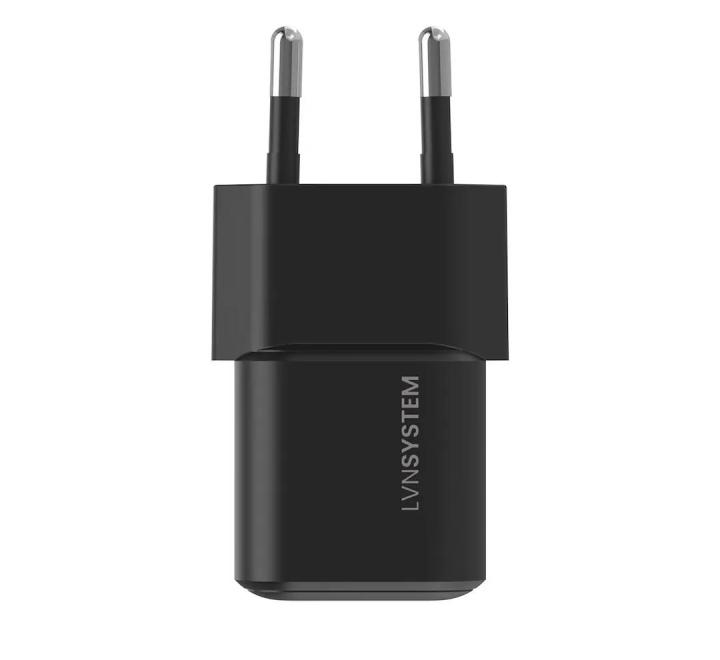Încărcător USB-C GaN 20W, PD, PPS, Compact, Negru