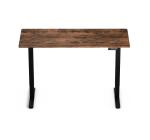 Birou cu Înălțime Reglabilă Electric, Blat 140x60cm, 3 Poziții Memorate, Negru/Rustic