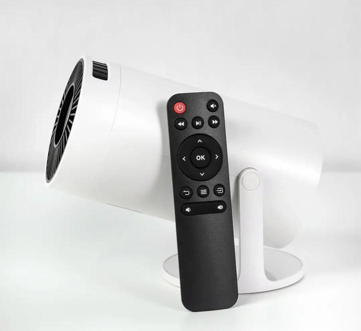 Proiector Smart Android P720, WiFi 5GHz, Bluetooth, 36–120“, HD 720p, Corecție Automată, Rotire 180°, Alb