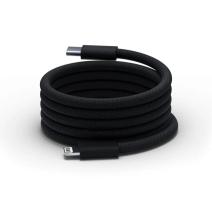 Cablu Lightning USB-C cu Oplet Magnetic, 27W, 1m, Compatibil iPhone®, Negru