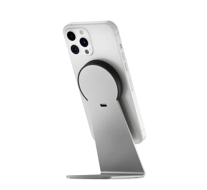 Încărcător Wireless MagSafe 15W, Suport pentru iPhone 12 și Modele Ulterioare, Alb