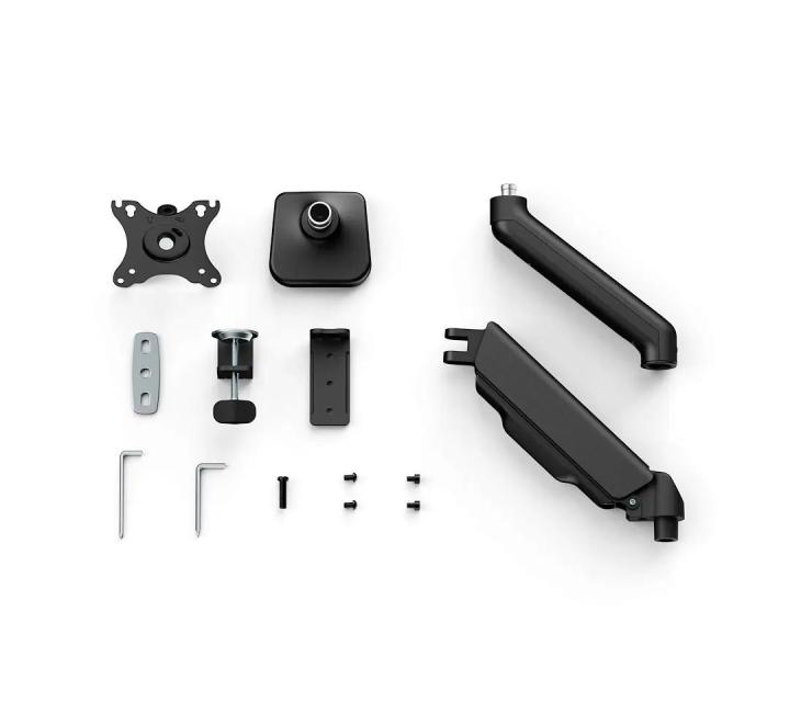 Suport Monitor M1 Pro, cu Arc Gazos, Reglabil, 75x75/100x100, Negru