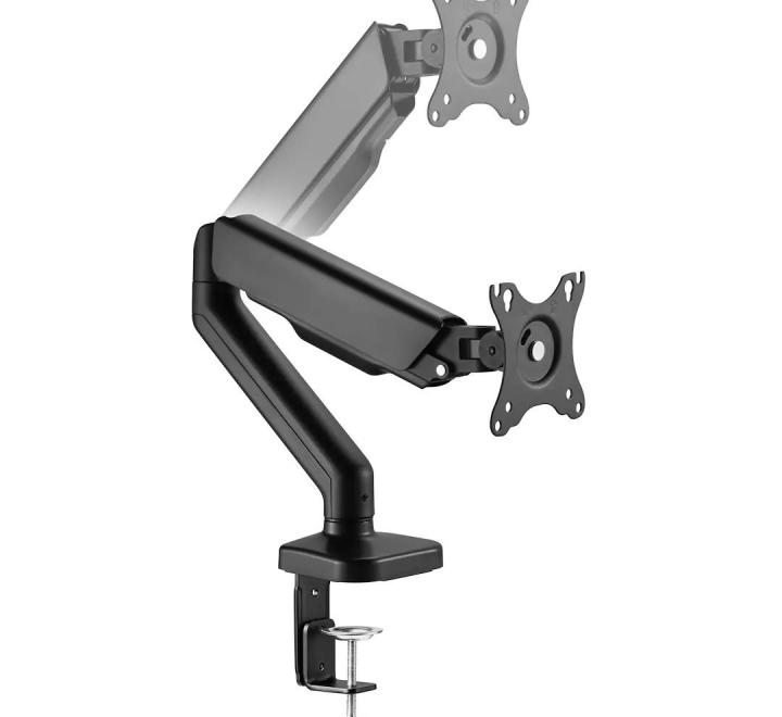 Suport Monitor M1 Pro, cu Arc Gazos, Reglabil, 75x75/100x100, Negru