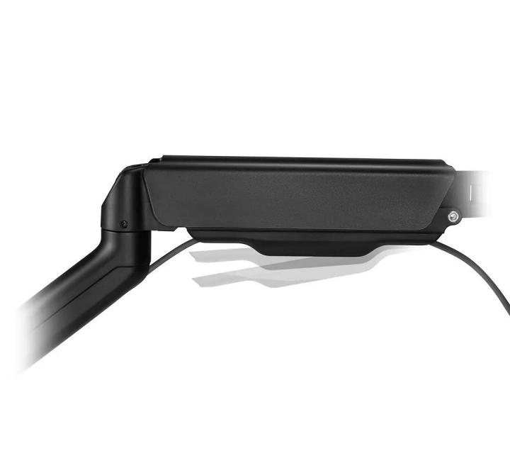 Suport Monitoare M2 Pro, Dublu, cu Arc Gazos, Reglabil, 75x75/100x100, Negru