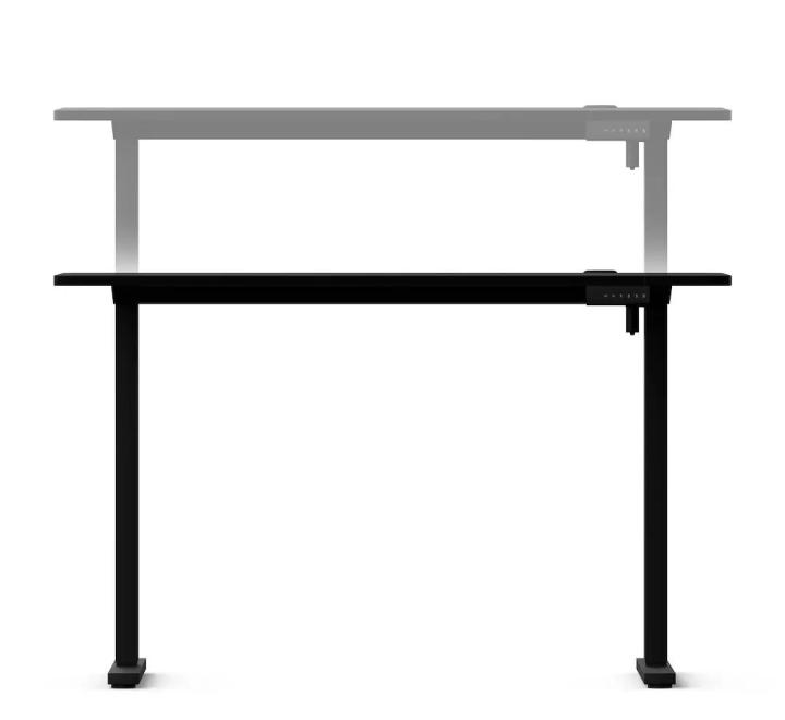 Birou cu Înălțime Reglabilă Electric, Blat 120x60cm, Negru