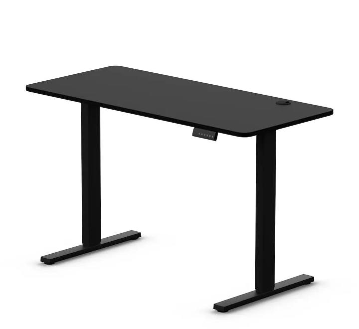 Birou cu Înălțime Reglabilă Electric, Blat 120x60cm, Negru
