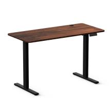 Birou cu Înălțime Reglabilă Electric, Blat 120x60cm, Negru/Rustic