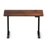 Birou cu Înălțime Reglabilă Electric, Blat 120x60cm, Negru/Rustic