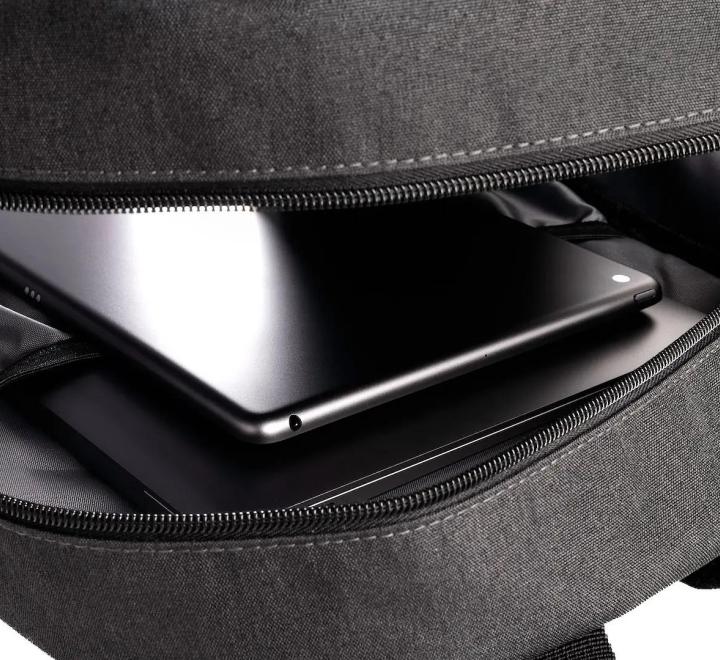 Rucsac Laptop, 100% Poliester Impermeabil, Compartimente Multiple, Negru