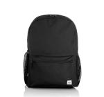 Rucsac Laptop, 100% Poliester Impermeabil, Compartimente Multiple, Negru