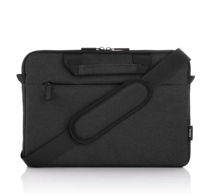 Geantă Laptop, 100% Poliester Impermeabil, Negru