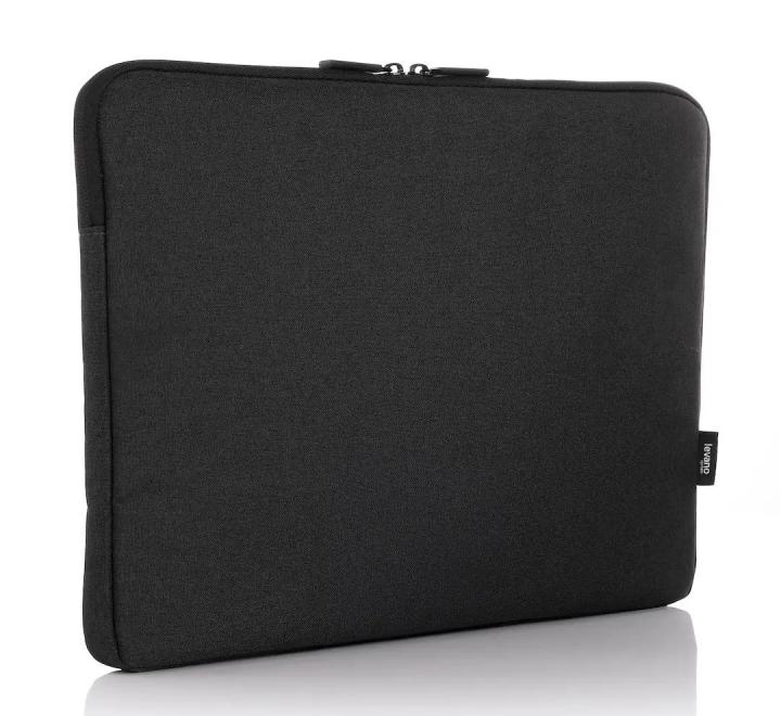 Husă Laptop, 100% Poliester, Fermoar Dublu, Negru