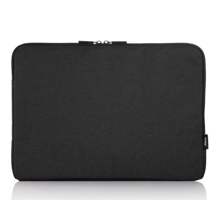Husă Laptop, 100% Poliester, Fermoar Dublu, Negru