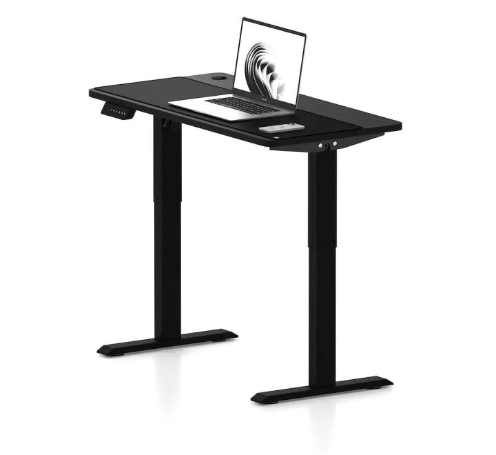 Mousepad, Microfibră + Cauciuc Antiderapant, Grosime 3mm, Negru, 120x40cm,
