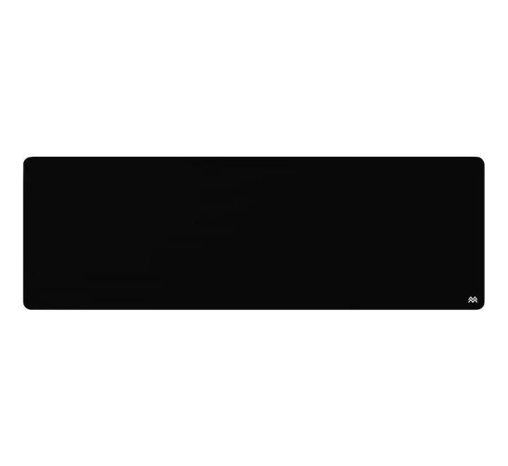 Mousepad, Microfibră + Cauciuc Antiderapant, Grosime 3mm, Negru, 120x40cm,