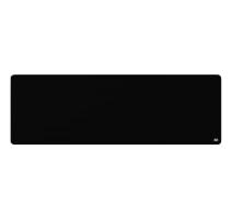 Mousepad, Microfibră + Cauciuc Antiderapant, Grosime 3mm, Negru, 120x40cm,