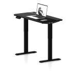 Mousepad, Microfibră + Cauciuc Antiderapant, Grosime 3mm, Negru, 120x40cm,
