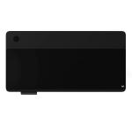 Mousepad, Microfibră + Cauciuc Antiderapant, Grosime 3mm, Negru, 120x40cm,