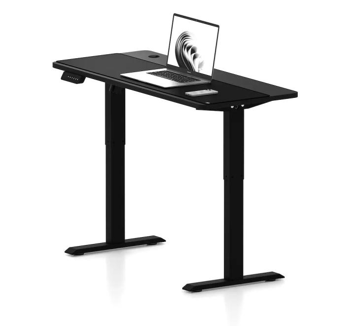 Mousepad, Microfibră + Cauciuc Antiderapant, Grosime 3 mm, Negru, 140×40cm,