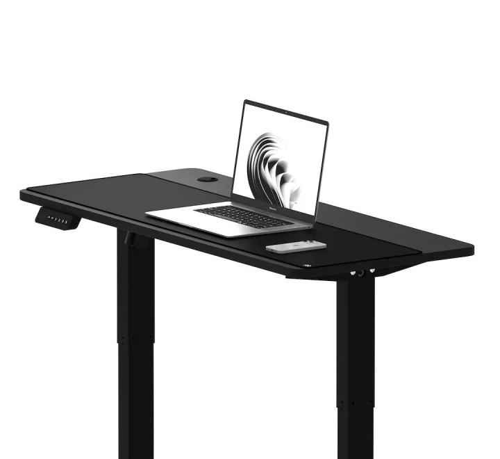 Mousepad, Microfibră + Cauciuc Antiderapant, Grosime 3 mm, Negru, 140×40cm,