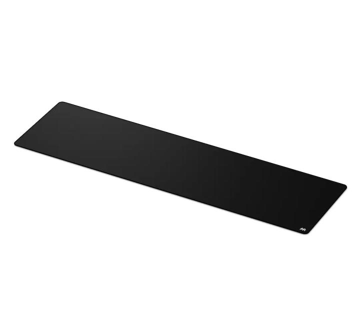 Mousepad, Microfibră + Cauciuc Antiderapant, Grosime 3 mm, Negru, 140×40cm,