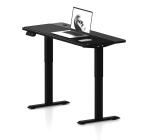 Mousepad, Microfibră + Cauciuc Antiderapant, Grosime 3 mm, Negru, 140×40cm,