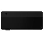 Mousepad, Microfibră + Cauciuc Antiderapant, Grosime 3 mm, Negru, 140×40cm,