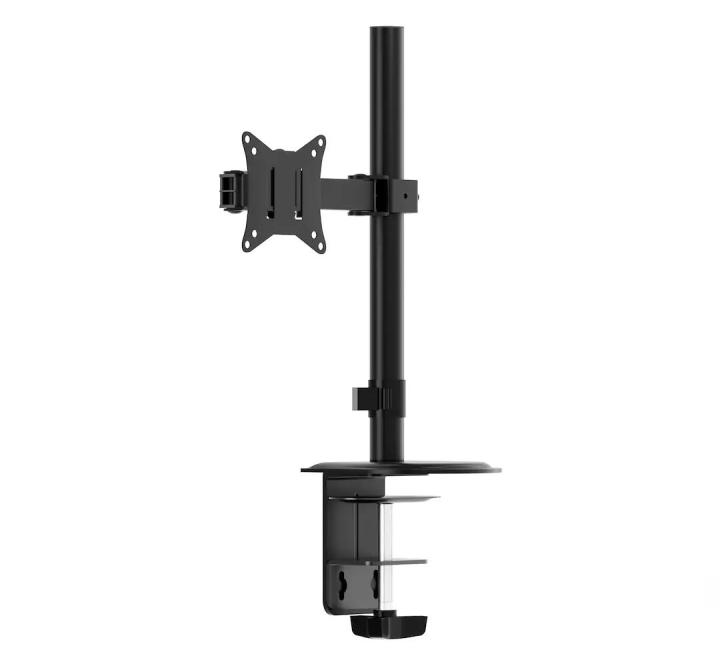 Suport Monitor Reglabil 360°, Capacitate 9 kg, Negru, 75x75/100x100mm