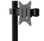 Suport Monitor Reglabil 360°, Capacitate 9 kg, Negru, 75x75/100x100mm