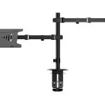 Suport Monitor și Laptop Reglabil 360°, Capacitate 9 kg, Negru, 75x75/100x100mm