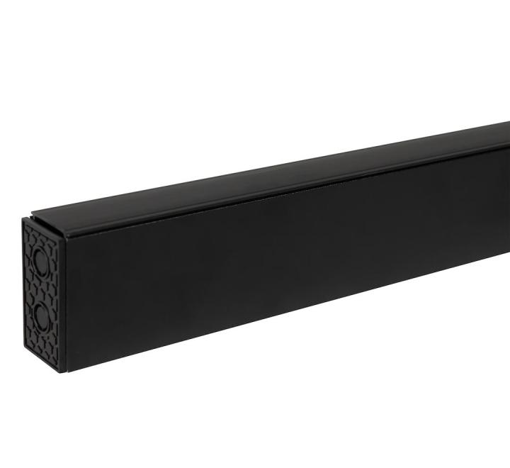 Șină Magnetică Aplicată 20mm, Negru, 1000mm