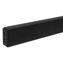 Șină Magnetică Aplicată 20mm, Negru, 1000mm