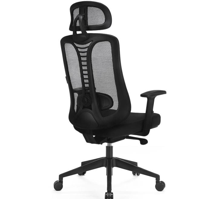 Scaun de Birou Ergonomic, Reglabil, LVN System Ergo Essential, Negru