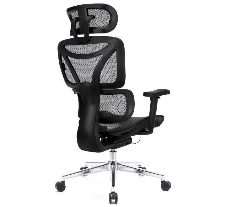 Scaun de Birou Ergonomic, Reglabil, LVN System Control Pro, Negru