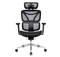 Scaun de Birou Ergonomic, Reglabil, LVN System Control Pro, Negru