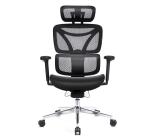 Scaun de Birou Ergonomic, Reglabil, LVN System Control Pro, Negru