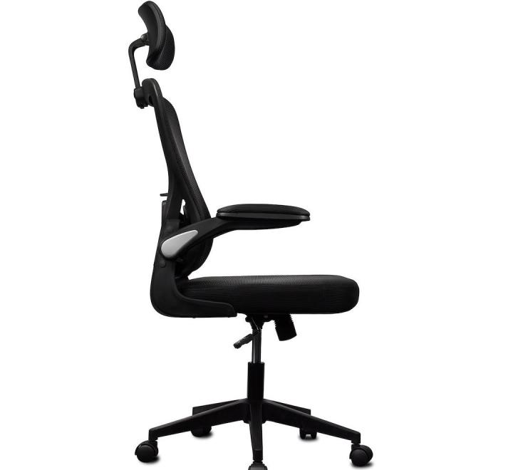 Scaun de Birou Ergonomic, Reglabil, LVN System Ergo Lite, Negru