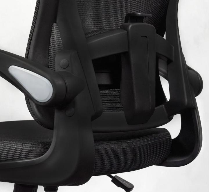 Scaun de Birou Ergonomic, Reglabil, LVN System Ergo Lite, Negru