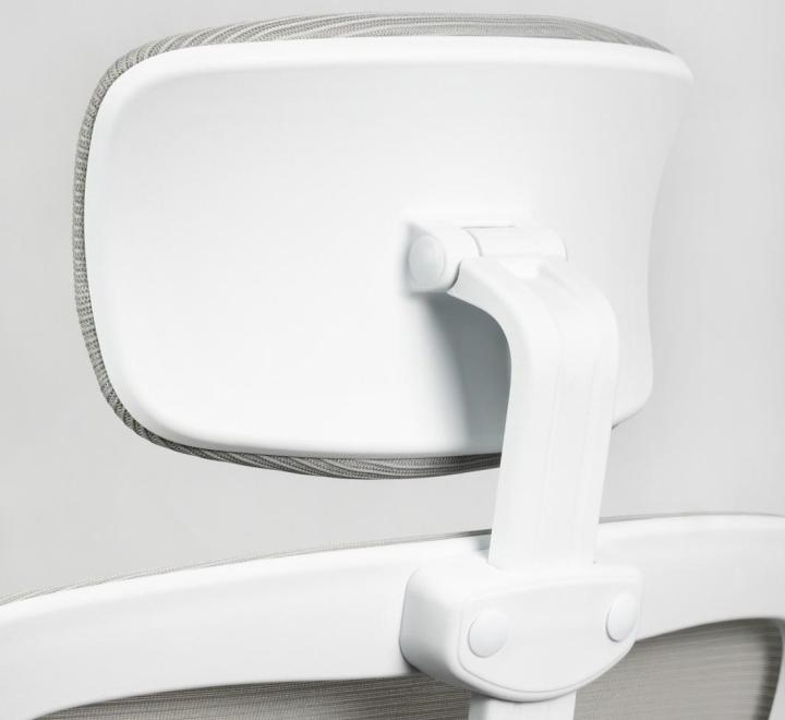 Scaun de Birou Ergonomic, Reglabil, LVN System Ergo Lite, Alb