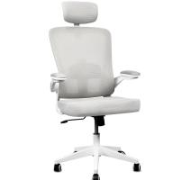 Scaun de Birou Ergonomic, Reglabil, LVN System Ergo Lite, Alb