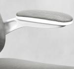 Scaun de Birou Ergonomic, Reglabil, LVN System Ergo Lite, Alb