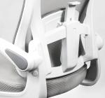 Scaun de Birou Ergonomic, Reglabil, LVN System Ergo Lite, Alb