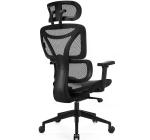 Scaun de Birou Ergonomic, Reglabil, LVN System Control Series, Negru