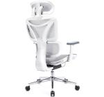 Scaun de Birou Ergonomic, Reglabil, LVN System Control Pro, Alb