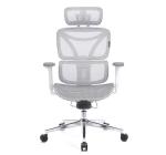 Scaun de Birou Ergonomic, Reglabil, LVN System Control Pro, Alb