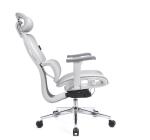 Scaun de Birou Ergonomic, Reglabil, LVN System Control Pro, Alb