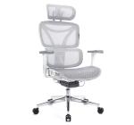 Scaun de Birou Ergonomic, Reglabil, LVN System Control Pro, Alb