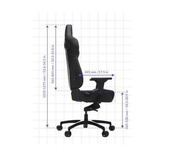 Scaun de Gaming Vertagear Racing Series, Negru