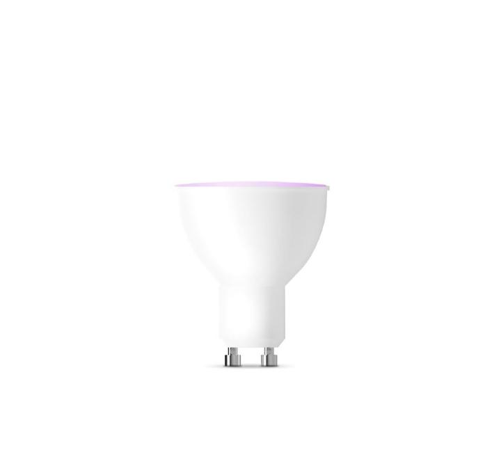 Bec LED inteligent Wi-Fi, GU10, 5W, Variabilă 2700K÷6500K + RGB, 350lm, IP20