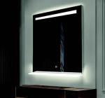 Oglindă LED, cu Poliță, Lumină Reglabilă, 26W, 3000K, Dezaburire, 2 Difuzoare Bluetooth, 600x800mm